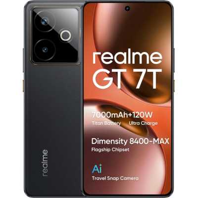смартфон Realme GT 7T 12/256GB Black черный