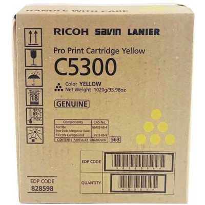 тонер-картридж Ricoh 828602 желтый