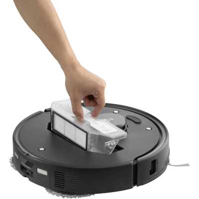 робот-пылесос Roborock Qrevo EdgeC Black черный