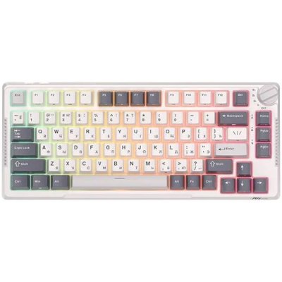 клавиатура Royal Kludge RK-H81 White Night 6935280824111 Белый-серый