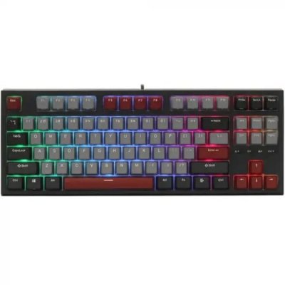 клавиатура Royal Kludge RK-R87 Black/Gray/Red 6935280825248 Черный-серый