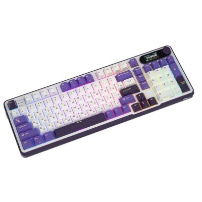 клавиатура Royal Kludge RK-S98 Blackberry 6935280826016 Бежевый-фиолетовый