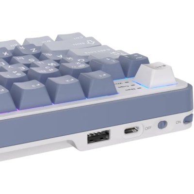 клавиатура Royal Kludge RK-S98 Ocean Blue 6977576550601 Голубой-белый