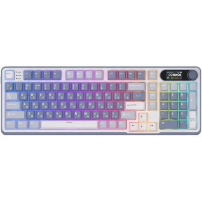 клавиатура Royal Kludge RK-S98 Ocean Blue 6977576550618 Голубой-белый