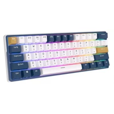 клавиатура Royal Kludge RK61Plus 6935280818295 Белый-синий