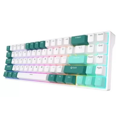 клавиатура Royal Kludge RK71 X003DL34QB Белый-зеленый