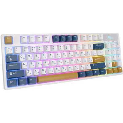 клавиатура Royal Kludge RK89 6935280824005 Белый-синий
