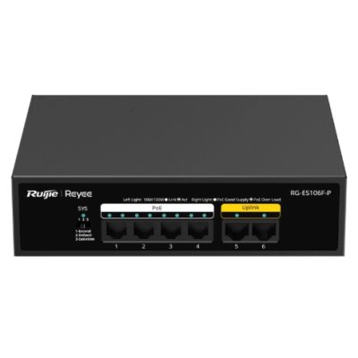 коммутатор Ruijie Reyee RG-ES106F-P