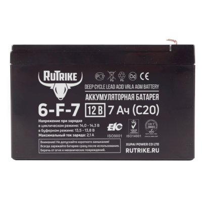 батарея для UPS RuTrike 6-F-7