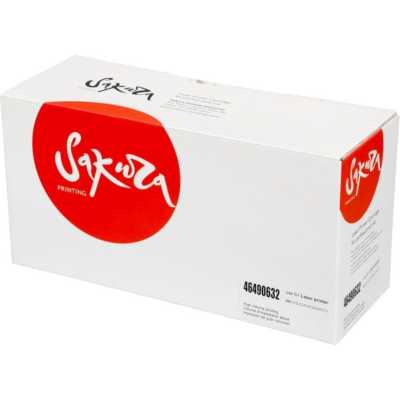 картридж Sakura SA46490632 черный