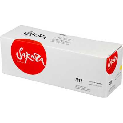 картридж Sakura SA731Y желтый