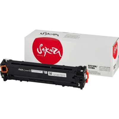 картридж Sakura SACF210X/731BK черный