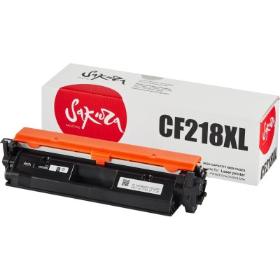 картридж Sakura SACF218XL черный