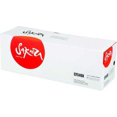 картридж Sakura SACF540X черный