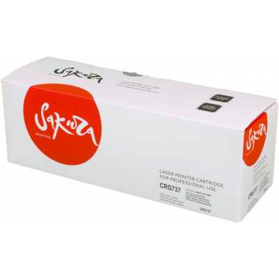 картридж Sakura SACRG737 черный