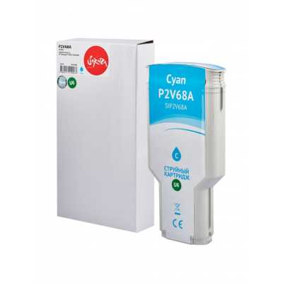 картридж Sakura SIP2V68A голубой