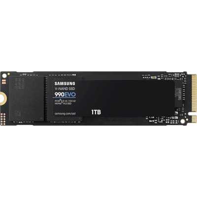 SSD диск Samsung 990 EVO 1Tb MZ-V9E1T0BW OEM Черный