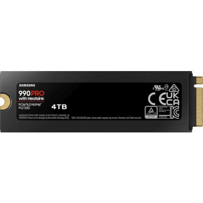 SSD диск Samsung 990 PRO 4Tb MZ-V9P4T0CW Черный
