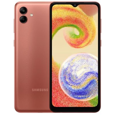 смартфон Samsung Galaxy A04 3/32GB Cooper SM-A045FZCDSKZ медный