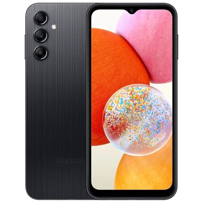 смартфон Samsung Galaxy A14 4/64GB Black SM-A145PZKDMEA черный