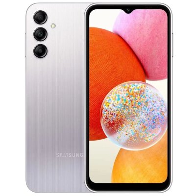 смартфон Samsung Galaxy A14 4/64GB Silver SM-A145FZSUCAU серебристый