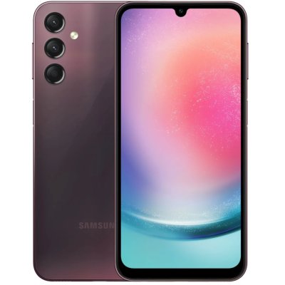 смартфон Samsung Galaxy A24 4/128GB Dark Red SM-A245FDRUCAU темно-красный