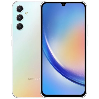 смартфон Samsung Galaxy A34 5G 8/256GB Silver SM-A346EZSEMEA серебристый
