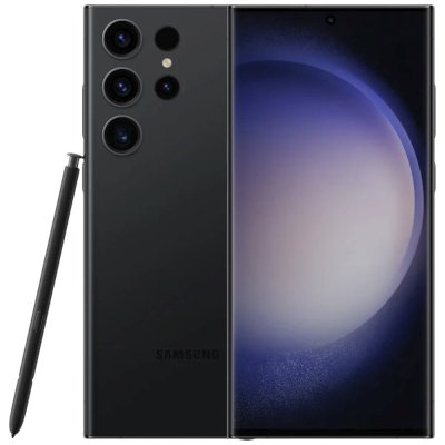 смартфон Samsung Galaxy S23 Ultra 12/256GB Phantom Black SM-S918BZKCAFC черный фантом
