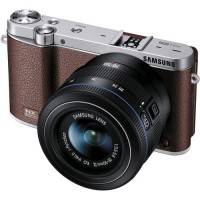 фотоаппарат Samsung NX3000 KIT Silver/Brown Серебристо-коричневый