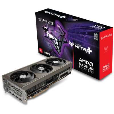 видеокарта Sapphire AMD Radeon RX 9070 Nitro+ OC 16Gb 11349-01-20G