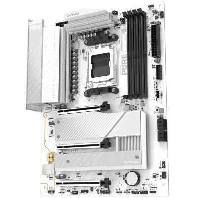 материнская плата Sapphire B850A Pure WIFI7 Черный