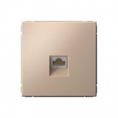 розетка компьютерная Schneider Electric ArtGallery GAL001286 Песочный