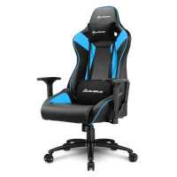 игровое кресло Sharkoon Elbrus 3 Black-Blue черно-синий