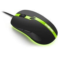мышь Sharkoon SHARK Force Pro Green Черный-зеленый