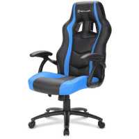 игровое кресло Sharkoon Skiller SGS1 Black-Blue черно-синий