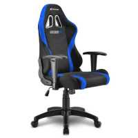 игровое кресло Sharkoon Skiller SGS2 Jr. Black-Blue черно-синий
