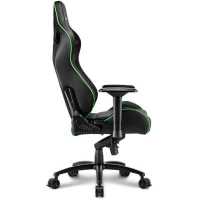 игровое кресло Sharkoon Skiller SGS4 Black-Green черно-зеленый