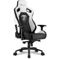 игровое кресло Sharkoon Skiller SGS4 Black-White черно-белый