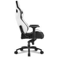 игровое кресло Sharkoon Skiller SGS4 Black-White черно-белый