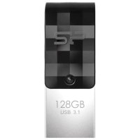 флешка Silicon Power 128GB SP128GBUC3C31V1K Черный