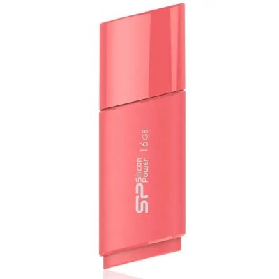 флешка Silicon Power 16GB SP016GBUF2U06V1P Розовый