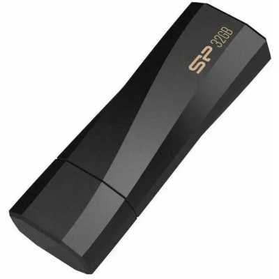 флешка Silicon Power 32GB SP032GBUF3B07V1K Черный