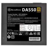 блок питания SilverStone 550W DA550 Gold SST-AX0550MCGD-A
