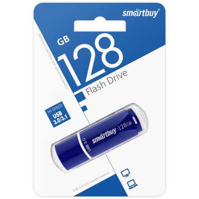 флешка SmartBuy 128GB SB128GBCRW-Bl Синий