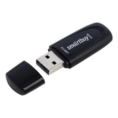 флешка SmartBuy 64GB SB064GB3SCK Черный