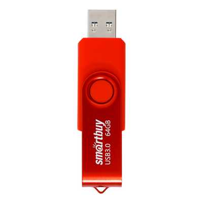 флешка SmartBuy 64GB SB064GB3TWR Красный
