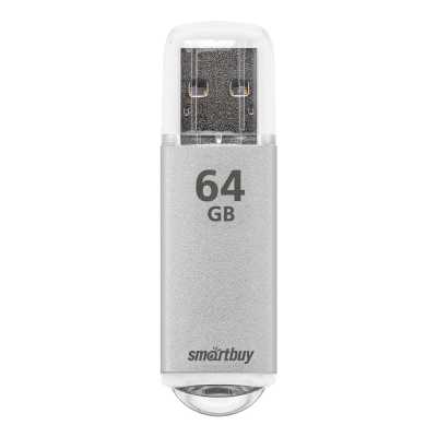 флешка SmartBuy 64GB SB64GBVC-S Серебристый
