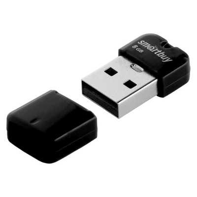 флешка SmartBuy 8GB SB8GBAK Черный