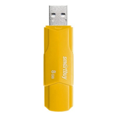 флешка SmartBuy 8GB SB8GBCLU-Y Желтый