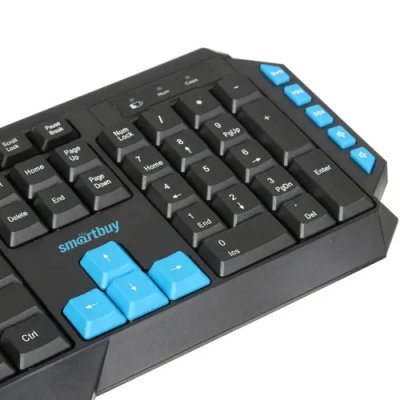 клавиатура SmartBuy One 231 SBK-231AG-K Черный-синий